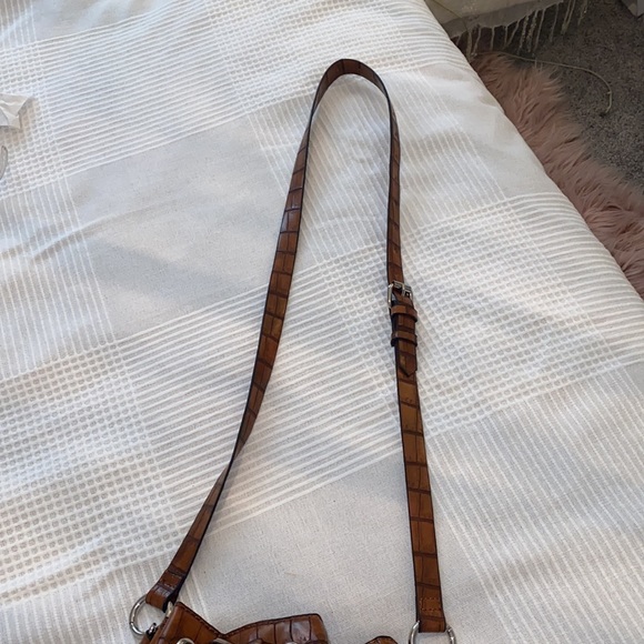 zara brown snake bucket bag - Picture 2 of 3